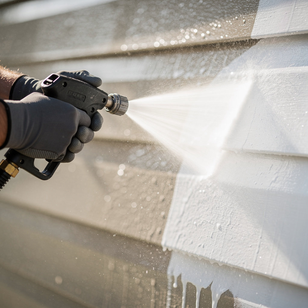 Nashville Pressure Pros expert technician providing reliable, eco-friendly pressure washing service in Tennessee